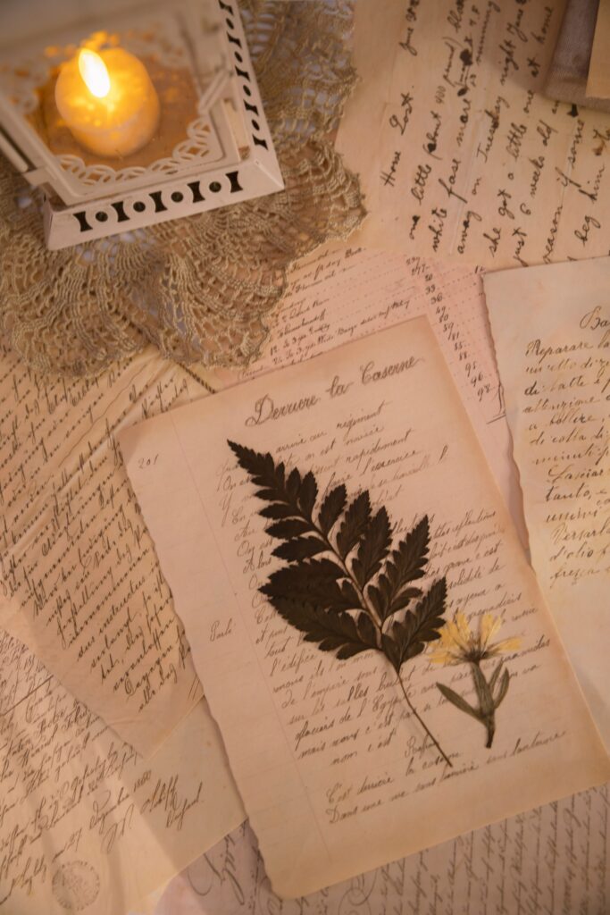 Old handwritten letters scattered on a table with a soft candle glow — an emotional short story about love, silence, and the words we carry too long